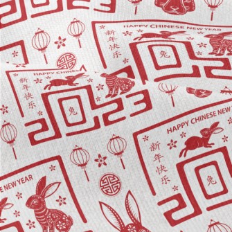 Happy New Year Of The Rabbit Modern Jersey