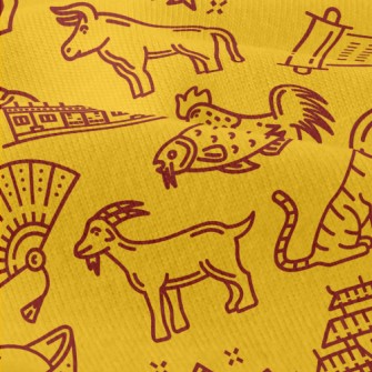 Traditional Chinese Zodiac Modern Jersey