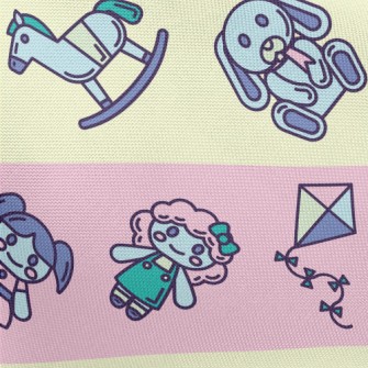 Cartoon Children's Toys Pongee