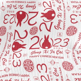 Modern Chinese Year Of The Rab Stretch Jersey