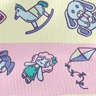 Cartoon Children's Toys Stretch Jersey