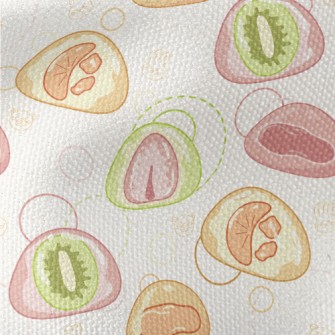 Cartoon Japanese Daifuku Waterproof Canvas