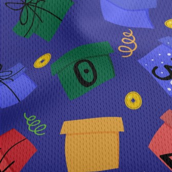 Mysterious Digital Gift Athletic Mesh Flat Back