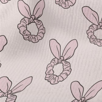 Pink Bunny Ears Hairband Terry