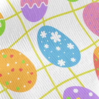 Bright Easter Eggs Standard Corduroy