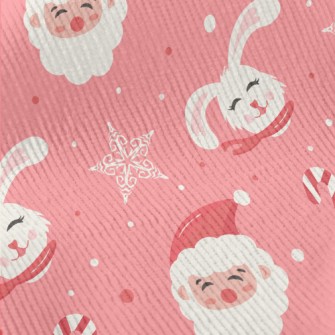 Cute Santa Claus With Candy Standard Corduroy