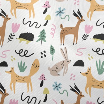 Hand Drawn Forest Animals Dood Dobby