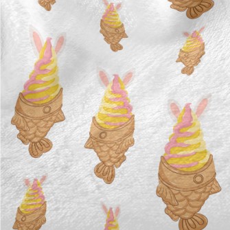 Taiyaki Ice Cream Minky