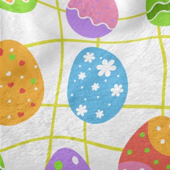Bright Easter Eggs Minky