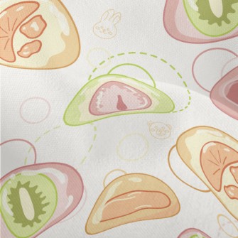 Cartoon Japanese Daifuku Lightweight Performance Linen