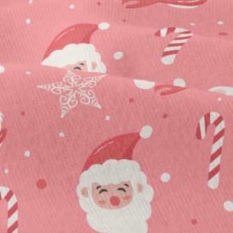 Cute Santa Claus With Candy Modern Jersey