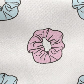 Cartoon Candy Color Hair Band Jersey Backed Fleece