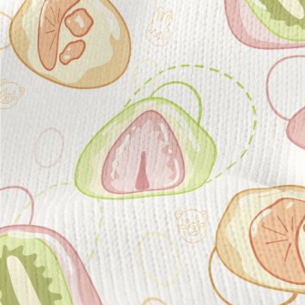 Cartoon Japanese Daifuku Stretch Jersey