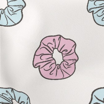 Cartoon Candy Color Hair Band Lightweight Cotton Poplin