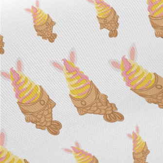 Taiyaki Ice Cream Midweight Cotton Poplin