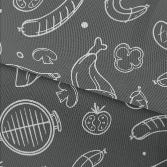 Restaurant Menu Barbecue Ingre Waterproof Oxford