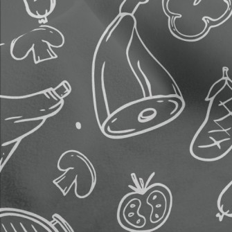 Restaurant Menu Barbecue Ingre Micro Fleece