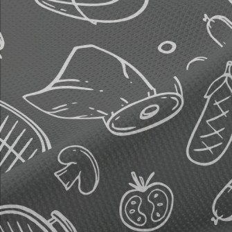 Restaurant Menu Barbecue Ingre Piqué