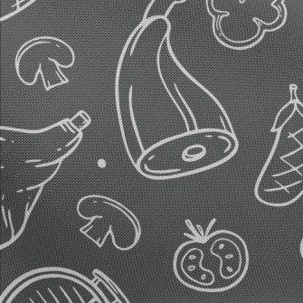 Restaurant Menu Barbecue Ingre Pongee