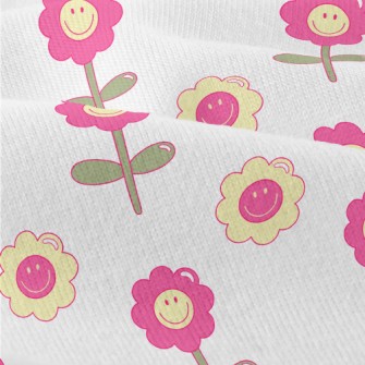 1970 Style Flowers Modern Jersey