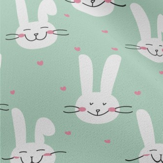 Happy Smiling Bunny Chiffon