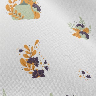 Pumpkin With Leaves Chiffon