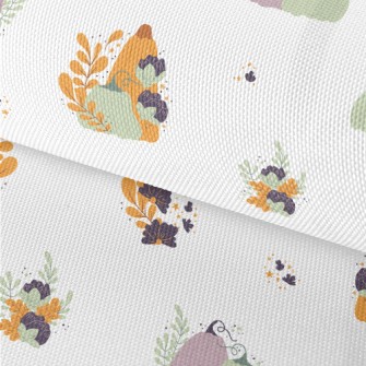 Pumpkin With Leaves Waterproof Oxford