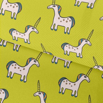Hand Drawn Unicorn Doodle Waterproof Oxford