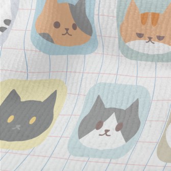 Cartoon Cat Cube Terry