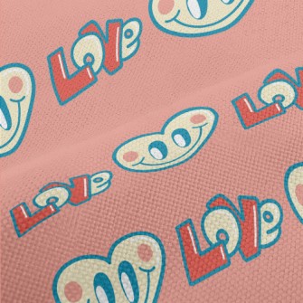 Happy Cartoon Love Heart Performance Linen