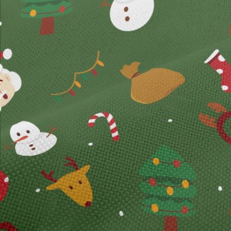 Cute Santa Claus Performance Linen