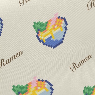 Pixel Ramen Twill