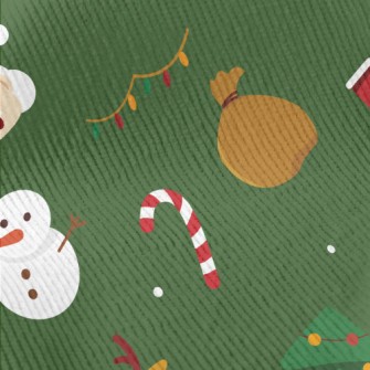 Cute Santa Claus Standard Corduroy