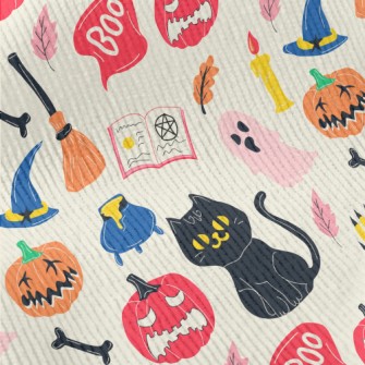 Hand Drawn Halloween Elements Standard Corduroy