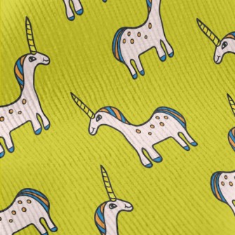 Hand Drawn Unicorn Doodle Standard Corduroy