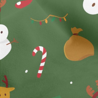 Cute Santa Claus Micro Fleece
