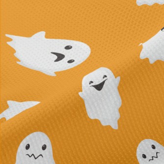 Cartoon Cute Ghost Piqué