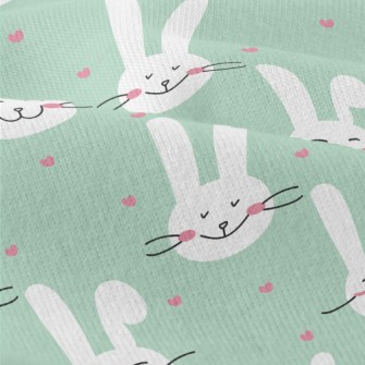 Happy Smiling Bunny Modern Jersey