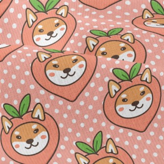 Peach Shiba Inu Modern Jersey