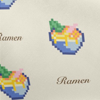 Pixel Ramen Pongee