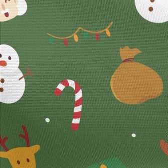 Cute Santa Claus Pongee