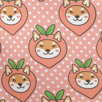 Peach Shiba Inu Pongee