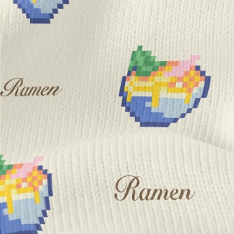 Pixel Ramen Stretch Jersey