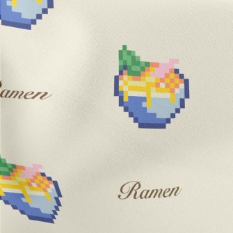 Pixel Ramen Lightweight Cotton Poplin
