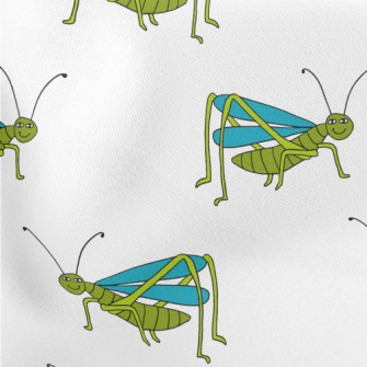 Children&#39;s Grasshopper Gra Lightweight Cotton Poplin