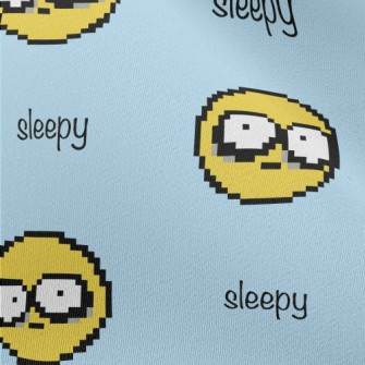 Pixel Insomnia Emoji Chiffon