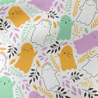 Cute Colorful Ghost Waterproof Canvas