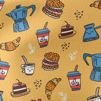 Coffee And Afternoon Tea Desse Waterproof Canvas