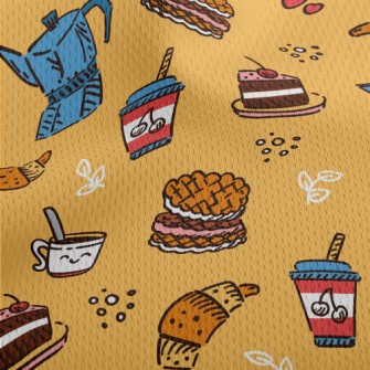 Coffee And Afternoon Tea Desse Athletic Mesh Flat Back