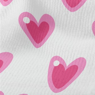 Cartoon Pink Love Terry